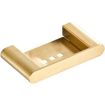 Мыльница CeramaLux Florenzia 63105 Золото матовое — фото 1, Мыльницы