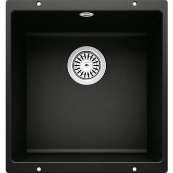 Кухонная мойка Blanco Rotan 400-U 526097 Черная — фото 1, Кухонные мойки