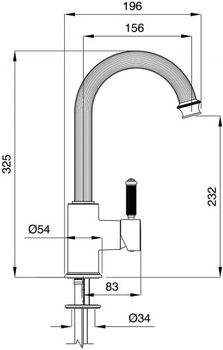 Смеситель для раковины Cezares Olimp OLIMP-LSM2-01-L Хром — фото 2, Смесители для раковины