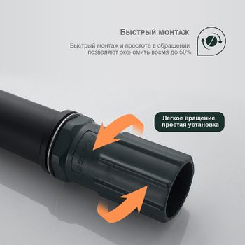 Товар: Смеситель для раковины Splenka S05.10.06 Черный матовый - фото 7 Смеситель для раковины Splenka S05.10.06 Черный матовый — фото 7, Смесители для раковины