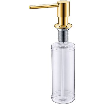 Дозатор для моющего средства Alveus Plum Bronze 1135809 Бронза — фото 1, Дозаторы для кухонных моек