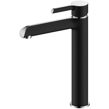 Смеситель для раковины Gappo G03-6 G1003-16 Черный матовый Хром — фото 1, Смесители для раковины