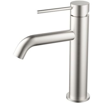 Смеситель для раковины Vincea City VBF-2C1BN Брашированный никель — фото 1, Смесители для раковины