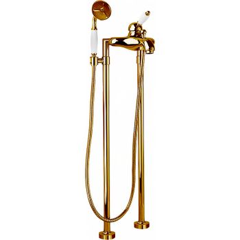 Смеситель для ванны Cezares Elite ELITE-VDPM-02-Bi Бронза — фото 1, Смесители напольные