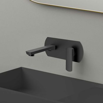 Смеситель для раковины Vincea Next VBFW-1N1MB Черный матовый — фото 3, Смесители для раковины