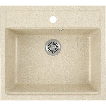 Кухонная мойка Domaci Бьелла DMC-06 GWS-06-328 Бежевая — фото 1, Кухонные мойки