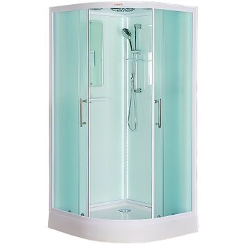 Душевая кабина Esbano ES-L110CR 110x110 ESKL110CR без гидромассажа — фото 1, Душевые кабины