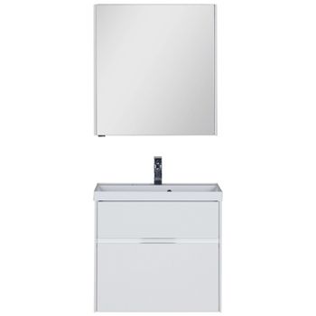 Комплект мебели для ванной Aquanet Латина 70 180123 подвесной Белый — фото 1, Комплекты мебели для ванной