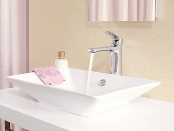 Смеситель для раковины Jacob Delafon Aleo E72299-4-CP Хром — фото 3, Смесители для раковины