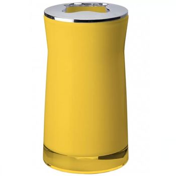 Стакан для зубных щеток Ridder Disco 2103204 Желтый — фото 1, Стаканы для зубных щеток