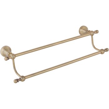 Полотенцедержатель Veragio Gialetta VR.GIL-6422.BR двойной Бронза — фото 1, Полотенцедержатели
