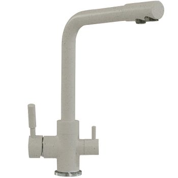 Смеситель для кухни Polygran Высокий Дуо №14 627499 Серый — фото 1, Смесители для кухни