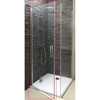 Товар: Душевая дверь Jacob Delafon Contra 90 E22T91-GA профиль Хром стекло прозрачное - фото 1 Душевая дверь Jacob Delafon Contra 90 E22T91-GA профиль Хром стекло прозрачное — фото 1, Распашные душевые двери