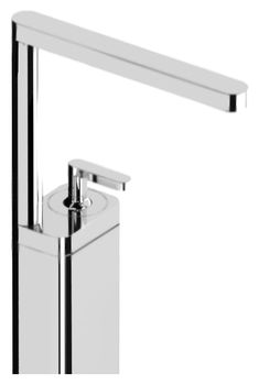 Смеситель для раковины Webert Living LV832101560 Черный матовый — фото 2, Смесители напольные