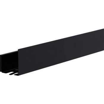 Металлическая полка Aquanet Магнум 50 274189 Черная матовая — фото 1, Полки для ванной и душа