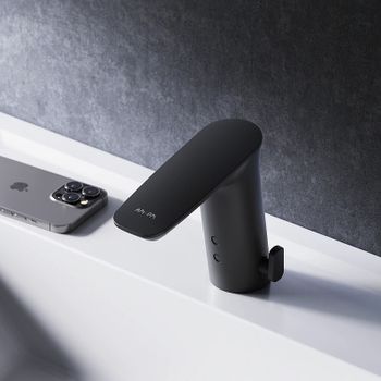 Смеситель для раковины AM.PM Inspire V2.0 F50A02322 Черный матовый — фото 7, Смесители для раковины