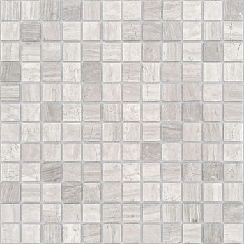 Мозаика Caramelle mosaic Pietrine 4 мм Travertino Silver MAT 29,8x29,8 см — фото 1, Мозаика