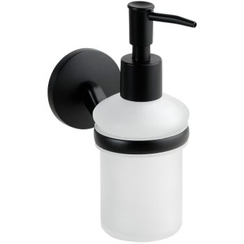 Дозатор для жидкого мыла Bemeta Nox 102408020 Черный матовый — фото 1, Дозаторы