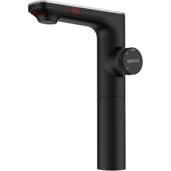 Смеситель для раковины Berges Morans 076004 с термостатом Черный матовый — фото 6, Смесители для раковины