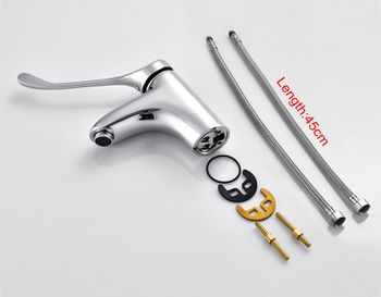 Смеситель для раковины Frap H54 F1054 Хром — фото 8, Смесители для раковины