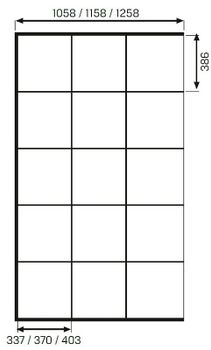 Душевая перегородка New Trendy Avexa Black 120 EXK-2025 профиль Черный стекло прозрачное — фото 5, Душевые перегородки