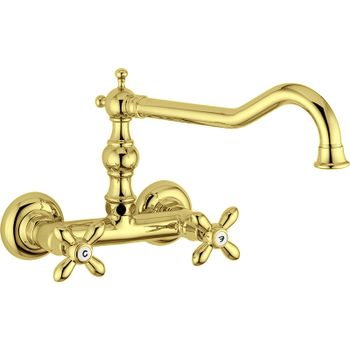 Смеситель для кухни Migliore Princeton Plus 18278 Золото — фото 1, Смесители для кухни