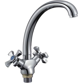 Смеситель для кухни Frap H93 F4293 Хром — фото 1, Смесители для кухни