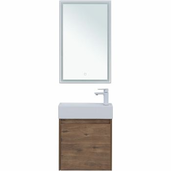 Комплект мебели для ванной Aquanet Nova Lite 50 302530 подвесной Дуб рустикальный — фото 1, Комплекты мебели для ванной