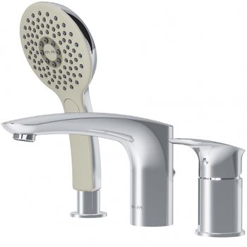 Смеситель на борт ванны AM.PM Inspire V2.0 F50A01300 Хром — фото 1, Смесители на борт ванны