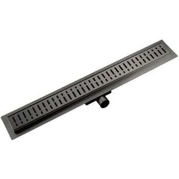 Душевой лоток Gappo G86007-39 с решеткой Оружейная сталь — фото 1, Душевые лотки