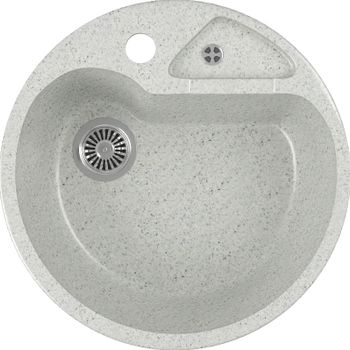 Кухонная мойка Domaci Бьелла DMC-08K GWS-08K-310 Серая — фото 1, Кухонные мойки