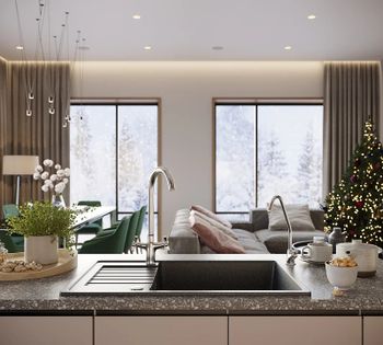 Кухонная мойка Domaci Бьелла DMC-78L DMC-78L-308 Черная — фото 5, Кухонные мойки