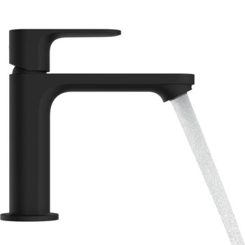 Смеситель для раковины Hansgrohe Rebris E 72557670 Черный матовый — фото 2, Смесители для раковины