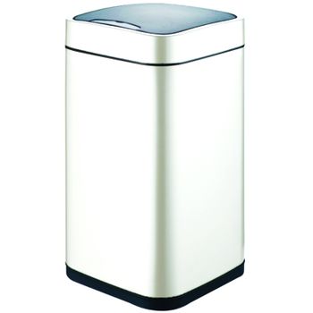 Ведро для мусора WeltWasser Rone WT 12L сенсорное 10000001055 Белое — фото 1, Мусорные ведра