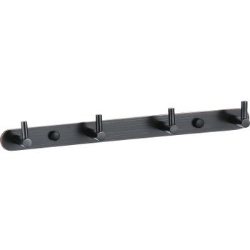 Вешалка для полотенец Viko V-724 Черная — фото 1, Крючки для полотенец