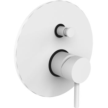 Комплект смесителей Paffoni Light KITLIG015BO071 Белый матовый — фото 5, Готовые комплекты для ванной комнаты