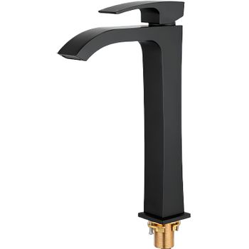 Смеситель для раковины Gappo G07-6 G1007-86 Черный матовый — фото 1, Смесители для раковины