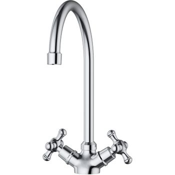 Смеситель для кухни Damixa Retro 230000000 Хром — фото 1, Смесители для кухни