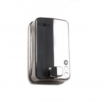 Диспенсер для жидкого мыла Nofer Inox Evo 03050.B Глянцевая нержавеющая сталь — фото 2, Диспенсеры для жидкого мыла