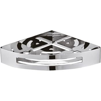 Угловая полка Fixsen Hotel FX-31003A Хром — фото 1, Полки для ванной и душа