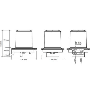 Дозатор для жидкого мыла Bemeta Organic 157109261 Хром Белый — фото 3, Дозаторы
