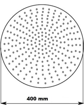 Душевая система Aquanet Static 1.12 257155 Хром — фото 11, Встраиваемые душевые комплекты