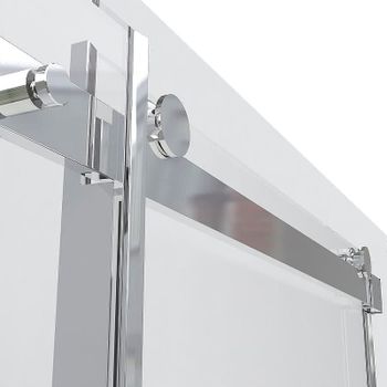 Душевая дверь Vincea Como 120 VPS-1C120CGB профиль Черный стекло тонированное — фото 3, Раздвижные душевые двери