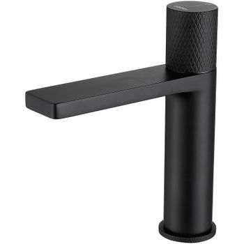 Смеситель для раковины Abber Rund AF8710B Черный матовый — фото 1, Смесители для раковины