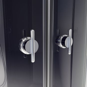 Душевая кабина Niagara Eco 90x80 L E90/80/40L/TN без гидромассажа — фото 4, Душевые кабины