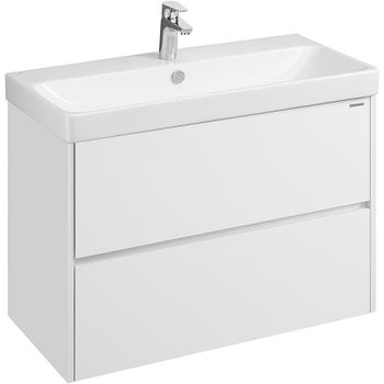 Товар: Тумба с раковиной Aquaton Сканди 90 1A2519K0SD010 подвесная Белая - фото 1 Тумба с раковиной Aquaton Сканди 90 1A2519K0SD010 подвесная Белая — фото 1, Тумбы с раковиной