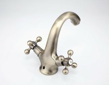 Смеситель для раковины Frap H19-4 F1019-4 Бронза — фото 2, Смесители для раковины