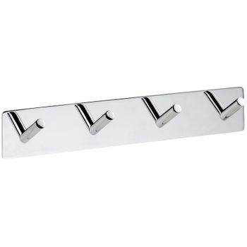 Вешалка для полотенец Bemeta Easy 163106291 Нержавеющая сталь полированная — фото 1, Крючки для полотенец