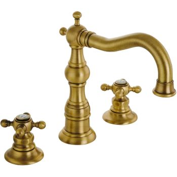 Смеситель для раковины Migliore Arcadia 18383 Бронза — фото 1, Смесители для раковины