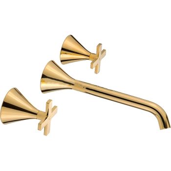 Смеситель для раковины Migliore Sirius 28167 Золото — фото 2, Смесители для раковины